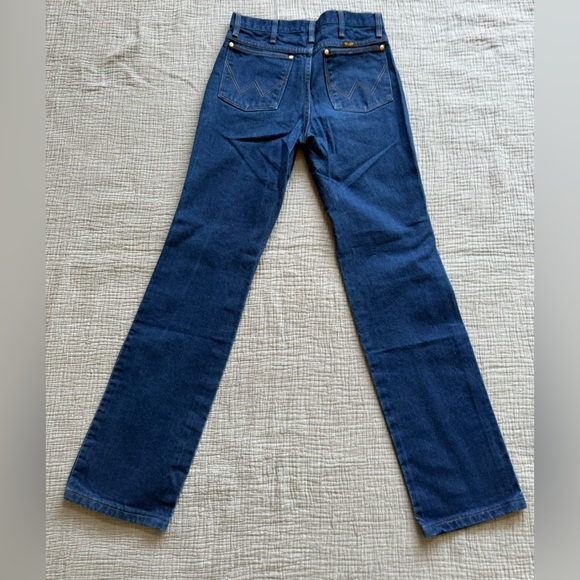 NWOT Wrangler Cowboy Cut Rigid Indigo Jeans (2 pair) sz 30/33 - Picture 6 of 8